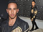 VIP guests arrive for the Balmain x H&M Collection Launch Event, held at 23 Wall Street  

Pictured: Lewis Hamilton
Ref: SPL1157130  201015  
Picture by: Johns PKI/Splash News

Splash News and Pictures
Los Angeles: 310-821-2666
New York: 212-619-2666
London: 870-934-2666
photodesk@splashnews.com