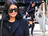 October 20, 2015: Fashion forward sisters Kendall Jenner and Kylie Jenner step out together in New York City today and get some lunch at The Smile cafe in SoHo.\nMandatory Credit: Peter Cepeda/INFphoto.com Ref: infusny-259