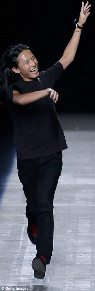Gone: Alexander Wang (pictured), who still has his own label, left Balenciaga after three years with the label