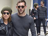 NEW YORK, NY - OCTOBER 22:  Kate Mara and Jamie Bell are seen in Soho on October 22, 2015 in New York City.  (Photo by Alo Ceballos/GC Images)