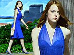 EXCLUSIVE: Emma Stone was spotted in Hollywood filming scenes for her new film 'La La Land'. The actress was seen dressed to impress and acting like a lonely angry drunk. Emma was also seen talking to and taking direction from director Damien Chazelle. The actress was seen pointing and making faces at a mural of old Hollywood featuring Marilyn Monroe and Charlie Chaplin, used as a backdrop for her scene.\n\nPictured: Emma Stone\nRef: SPL1152879  231015   EXCLUSIVE\nPicture by: Sharpshooter Images / Splash \n\nSplash News and Pictures\nLos Angeles: 310-821-2666\nNew York: 212-619-2666\nLondon: 870-934-2666\nphotodesk@splashnews.com\n