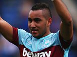 LONDON, ENGLAND - OCTOBER 17:  Dimitri Payet of West Ham United celebrates his team's 3-1 win in the Barclays Premier League match between Crystal Palace and West Ham United at Selhurst Park on October 17, 2015 in London, England.  (Photo by Ian Walton/Getty Images)