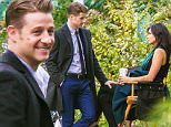 EXCLUSIVE: Benjamin McKenzie and pregnant Morena Baccarin are spotted together on set of 'Gotham' at Brooklyn Botanic Garden for the first time since the news about Morena's pregnancy and her relationship with Ben broke earlier this month.\n\nPictured: Ben McKenzie, Morena Baccarin\nRef: SPL1157882  231015   EXCLUSIVE\nPicture by: Allan Bregg / SPLASH NEWS\n\nSplash News and Pictures\nLos Angeles: 310-821-2666\nNew York: 212-619-2666\nLondon: 870-934-2666\nphotodesk@splashnews.com\n