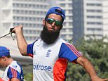 Cricket - England Nets - ICC Academy, Dubai, United Arab Emirates - 20/10/15
 England's Moeen Ali during nets
 Action Images via Reuters / Jason O'Brien
 Livepic