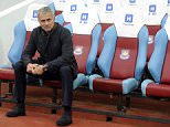 epa04993523 Chelsea's Manager Jose Mourinho sits on his own before the start of the English Premier League soccer match between West Ham United and Chelsea at The Boleyn Ground in London, Britain, 24 October 2015.  EPA/HANNAH MCKAY EDITORIAL USE ONLY. No use with unauthorized audio, video, data, fixture lists, club/league logos or 'live' services. Online in-match use limited to 75 images, no video emulation. No use in betting, games or single club/league/player publications