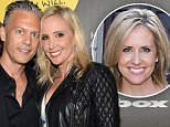 HOLLYWOOD, CA - JUNE 10:  David Beador (L) and tv personality Shannon Beador attend Shoebox's 29th Birthday Celebration hosted by Rob Riggle at The Improv on June 10, 2015 in Hollywood, California.  (Photo by Michael Kovac/Getty Images for Hallmark Shoebox)