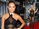 BEVERLY HILLS, CA - OCTOBER 24:  Karrueche Tran arrives at the 2015 MAXIM Magazine's official Halloween Party held on October 24, 2015 in Beverly Hills, California.  (Photo by Michael Tran/FilmMagic)