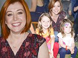 CULVER CITY, CA - OCTOBER 25:  Alyson Hannigan and daughters attend King Of Harts By Melissa Joan Hart Supports The 26th Annual Elizabeth Glaser Pediatric AIDS Foundation A Time For Heroes Family Festival at Smashbox Studios on October 25, 2015 in Culver City, California.  (Photo by Michael Bezjian/Getty Images for Melissa Joan Hart)