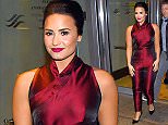 NEW YORK, NY - OCTOBER 25:  Demi Lavato stays at the Hilton Hotel after attending and performing at Hilary Clinton's 68th Birthday Party on October 25, 2015 in New York City.  (Photo by Robert Kamau/GC Images)