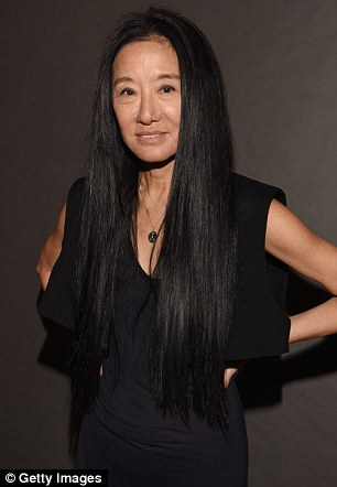 Stylish supporters: Vogue editor Anna Wintour and designer Vera Wang (pictured) co-hosted the event, which was held at Vera's apartment