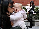 Yoga instructor Hilaria Baldwin, wearing tights and knee-length boots, walks to the park with her daughter Carmen Baldwin in New York City on October 26, 2015

Pictured: Hilaria Baldwin, Carmen Baldwin
Ref: SPL1161888  261015  
Picture by: Christopher Peterson/Splash News

Splash News and Pictures
Los Angeles: 310-821-2666
New York: 212-619-2666
London: 870-934-2666
photodesk@splashnews.com