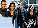 Mandatory Credit: Photo by Buzz Foto/REX Shutterstock (5304317a)\n Wilmer Valderrama, Demi Lovato\n Demi Lovato out and about, New York, America - 26 Oct 2015\n \n