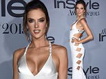 Alessandra Ambrosio arrives at the inaugural InStyle Awards at The Getty Center on Monday, Oct. 26, 2015, in Los Angeles. (Photo by Jordan Strauss/Invision/AP)