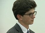 A former student at an elite New Hampshire prep school who was convicted of sexually assaulting an underage classmate is in court this afternoon to learn whether he would be sent to prison or serve probation.

Owen Labrie, 20, could face a sentence
of up to 11 years in prison after a jury in August found him guilty of
three misdemeanor counts of sexual assault for having sex with a 15-year-old girl and one felony count, using a computer
to lure a minor for sexual activity.

It is the felony count that carries the potential prison
time and also could require Labrie to register as a sex offender
for life.