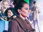 *** MANDATORY BYLINE TO READ: Syco / Thames / Corbis ***
The 2015 X Factor finalists are seen at their first rehearsals with the X Factor judges. Pics taken Thursday October 29th.

Pictured: Cheryl Fernandez-Versini  and 4th Impact
Ref: SPL1165022  291015  
Picture by: Syco/Thames/Corbis/Dymond