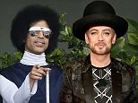 US singer Prince attends the French tennis Open round of sixteen match between Spain's Rafael Nadal and Serbia's Dusan Lajovic at the Roland Garros stadium in Paris on June 2, 2014.  \n\nAFP PHOTO / PATRICK KOVARIKPATRICK KOVARIK/AFP/Getty Images