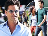 *** UK ONLY *** *** MAIL ONLINE OUT ***144335, John Stamos and Christina Milian seen on the set of 'Grandfathered' in Studio City. Studio City, California - Thursday October 29, 2015. \nPHOTOGRAPH BY Pacific Coast News / Barcroft Media\nUK Office, London.\nT +44 845 370 2233\nW www.barcroftmedia.com\nUSA Office, New York City.\nT +1 212 796 2458\nW www.barcroftusa.com\nIndian Office, Delhi.\nT +91 11 4053 2429\nW www.barcroftindia.com