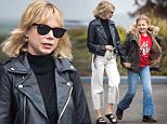 Picture Shows: Michelle Williams, Matilda Ledger  October 28, 2015\n \n Actress Michelle Williams steps out with her daughter Matilda Ledger in New York City, New York. Though the morning was gloomy, Matlida was all smiles as she turned 10 years old today! \n \n Exclusive All Rounder\n UK RIGHTS ONLY\n \n Pictures by : FameFlynet UK © 2015\n Tel : +44 (0)20 3551 5049\n Email : info@fameflynet.uk.com