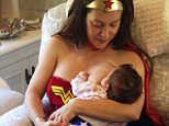 #?tbt? 2014 Wonder Woman! ?#?normalizebreastfeeding?