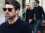 EXCLUSIVE Patrick Dempsey and his ex-wife Jillian Fink are seen back together and in love as they stroll in the Saint-Germain-des-PrÈs neighborhood in Paris, France, on November 8th 2015. They divorced last May. Dempsey, dubbed McDreamy in hit TV show Grey's Anatomy, is soon to appear on the big screen alongside Renee Zellweger in the latest instalment of the Bridget jones series of movies.\n8 November 2015.\nPlease byline: Vantagenews.com