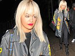 16.NOVEMBER.2015 - LONDON - UK
BRITISH SINGER RITA ORA WITH BLONDE HAIR AND RED LIPS SEEN LEAVING HAKKASAN RESTAURANT IN LONDON WITH A MALE FRIEND
BYLINE MUST READ : EBELE / XPOSUREPHOTOS.COM
***UK CLIENTS - PICTURES CONTAINING CHILDREN PLEASE PIXELATE FACE PRIOR TO PUBLICATION ***
**UK CLIENTS MUST CALL PRIOR TO TV OR ONLINE USAGE PLEASE TELEPHONE 44 208 344 2007**