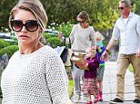 Picture Shows: Rebecca Gayheart, Georgia Dane, Billie Dane, Eric Dane  November 15, 2015\n \n Couple Rebecca Gayheart and Eric Dane take their daughters Billie and Georgia to a birthday party in Los Angeles, California. The family stopped to get gas on the way and Eric made sure to check his hair in the window before going inside the party. \n \n Exclusive All Rounder\n UK RIGHTS ONLY\n \n Pictures by : FameFlynet UK © 2015\n Tel : +44 (0)20 3551 5049\n Email : info@fameflynet.uk.com