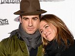 NEW YORK, NY - NOVEMBER 16:  Justin Theroux and Jennifer Aniston attend the Labyrinth Theater Company's Celebrity Charades Gala 2015 on November 16, 2015 in New York City.  (Photo by Andrew Toth/Getty Images for Labyrinth Theater Company)