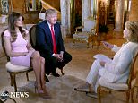 ABC NEWS - 11/17/15 - Barbara Walters talks to businessman and Republican Presidential candidate, Donald Trump, at his home in New York City.   The interview will air on all ABC News programs and platforms.   (Photo by ABC/ Ida Mae Astute)