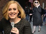 NEW YORK, NY - NOVEMBER 16:  Adele goes one on one with fans during an exclusive SiriusXM Town Hall Special in the SiriusXM Studios on November 16, 2015 in New York City.  (Photo by Kevin Mazur/Getty Images for SiriusXM)