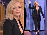 NEW YORK, NY - NOVEMBER 18:  Jennifer Lawrence Visits "The Tonight Show Starring Jimmy Fallon" at Rockefeller Center on November 18, 2015 in New York City.  (Photo by Theo Wargo/NBC/Getty Images for "The Tonight Show Starring Jimmy Fallon")