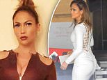Jennifer Lopez shows off her famous curves in a white tight dress for hollywood week on "American Idol" final seasona taping in Los Angeles Ca.\nFeaturing: Jennifer Lopez\nWhere: Studio City, California, United States\nWhen: 20 Nov 2015\nCredit: Cousart/JFXimages/WENN.com