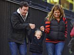 11/18/2015
Exclusive: Jimmy Fallon and wife Nancy Juvonen that a walk with daughter Winnie in New York City. ?The Tonight Show? host looked very much the family man. 
Please byline:TheImageDirect.com
*EXCLUSIVE PLEASE EMAIL sales@theimagedirect.com FOR FEES BEFORE USE