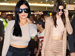 EXCLUSIVE: Kendall and Kylie Jenner depart Melbourne airport.\nKendall and Kylie Jenner are seen walking through Melbourne airport heavily guarded by security as they head for their departing flight after a 2 day promotional tour of Australia.\nKendall wore a beige/tan colour top and pants with a matching jacket and matching high heels as she made her way through the airport, while her sister Kylie opted for a more casual beige/tan coloured top with black pants.\nBoth Kendall and Kylie seemed to be wearing no bra again for the second time in two days.\n\nPictured: Kendall Jenner\nRef: SPL1179370  191115   EXCLUSIVE\nPicture by: Splash News\n\nSplash News and Pictures\nLos Angeles: 310-821-2666\nNew York: 212-619-2666\nLondon: 870-934-2666\nphotodesk@splashnews.com\n