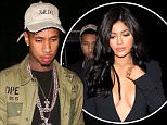 West Hollywood, CA - Michael Ray Nguyen-Stevenson, the rapper better known as Tyga, arrives for his 26th birthday celebration with friends at The Nice Guy. Tyga's girlfriend, Kylie Jenner, was noticeably not by his side as he walked inside the trendy celebrity venue.\nAKM-GSI         November 19, 2015\nTo License These Photos, Please Contact :\nSteve Ginsburg\n(310) 505-8447\n(323) 423-9397\nsteve@akmgsi.com\nsales@akmgsi.com\nor\nMaria Buda\n(917) 242-1505\nmbuda@akmgsi.com\nginsburgspalyinc@gmail.com
