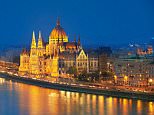 A general view of the parliament building on the Danube River in Budapest, Hungary.


D1D9E2 Budapest - View at Parliament Building, Danube River,