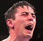 Anthony Crolla celebrates victory over Darleys Perez after the WBA World Lightweight Championship fight at Manchester Arena, Manchester on 21st November 2015