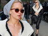 Mandatory Credit: Photo by Startraks Photo/REX Shutterstock (5411940a)\n Jennifer Lawrence\n Jennifer Lawrence out and about, New York, America - 20 Nov 2015\n Jennifer Lawrence Spotted at Her Hotel in Soho\n