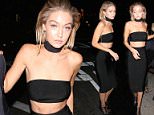 West Hollywood, CA - Model Gigi Hadid excites a crowd as she arrives at Justin Bieber's American Music Award after party held at The Nice Guy in West Hollywood. The blonde beauty showed off her slender figure in a black crop top and matching black pencil skirt.
AKM-GSI         November 22, 2015
To License These Photos, Please Contact :
Steve Ginsburg
(310) 505-8447
(323) 423-9397
steve@akmgsi.com
sales@akmgsi.com
or
Maria Buda
(917) 242-1505
mbuda@akmgsi.com
ginsburgspalyinc@gmail.com