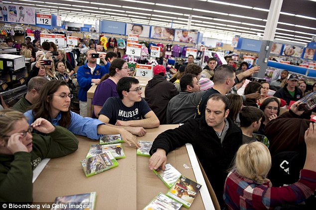 Online shopping: Wal-Mart’s Cyber Monday deals will come in two waves, with sales at kickoff and then a second round the retailer calls the 'evening edition set to kick in Monday evening