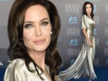 Angelina Jolie\n20th Annual Critics' Choice Movie Awards, Arrivals, Los Angeles, America - 15 Jan 2015\nWEARING VERSACE\nMandatory Credit: Photo by Rob Latour/REX (4377245ag)