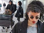 22.NOVEMBER.2015 - LONDON - UK\n**EXCLUSIVE ALL ROUND PICTURES**\nCasually dressed actor Robert Pattison and girlfriend FKA Twiggs arrive at Heathrow Airport from Los Angeles\nBYLINE MUST READ : XPOSUREPHOTOS.COM\n***UK CLIENTS - PICTURES CONTAINING CHILDREN PLEASE PIXELATE FACE PRIOR TO PUBLICATION***\nUK CLIENTS MUST CALL PRIOR TO TV OR ONLINE USAGE PLEASE TELEPHONE 0208 344 2007