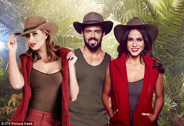 New recruits: Ferne McCann, Spencer Matthews and Vicky have all entered the jungle, this year