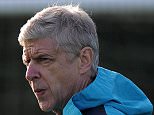 Arsenal Training. London Colney 23/11/15: Picture Kevin Quigley/solo syndication 
Arsene Wenger