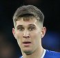 Everton's John Stones during the Barclays Premier League match between Everton and Aston Villa played at Goodison Park on November 21st 2015