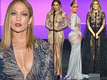 LOS ANGELES, CA - NOVEMBER 22:  Host Jennifer Lopez speaks onstage during the 2015 American Music Awards at Microsoft Theater on November 22, 2015 in Los Angeles, California.  (Photo by Lester Cohen/WireImage)