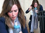 EXCLUSIVE: Actress Emily Blunt fills her water bottle with vodka filming 'The Girl on the Train' in Grand Central Station in New York City\n\nPictured: Emily Blunt\nRef: SPL1182107  221115   EXCLUSIVE\nPicture by: Christopher Peterson/Splash News\n\nSplash News and Pictures\nLos Angeles: 310-821-2666\nNew York: 212-619-2666\nLondon: 870-934-2666\nphotodesk@splashnews.com\n