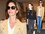 22.NOVEMBER.2015 - LOS ANGELES - USA\n** EXCLUSIVE ALL ROUND PICTURES **\n*STRICTLY AVAILABLE FOR UK AND GERMANY USE ONLY*\nSUPERMODEL CINDY CRAWFORD IS SEEN WITH HER MINI ME DAUGHTER KAIA GERBER AT LAX AIRPORT BOTH ARE LOOKING STYLISH.\nBYLINE MUST READ : XPOSUREPHOTOS.COM\n***UK CLIENTS - PICTURES CONTAINING CHILDREN PLEASE PIXELATE FACE PRIOR TO PUBLICATION ***\n*UK CLIENTS MUST CALL PRIOR TO TV OR ONLINE USAGE PLEASE TELEPHONE 0208 344 2007*