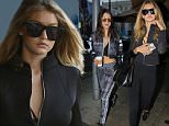 Beverly Hills, CA - Model, Gigi Hadid, looked worse for wear as she arrived back home from having a sleepover with new boyfriend, Zayn Malik.  The quick change artists soon left her worn out look at home and came out looking sporty chic to eat with her sister, Bella Hadid, and her dad, Mohamed Hadid at Il Pastaio restaurant. \nAKM-GSI          November 25, 2015\nTo License These Photos, Please Contact :\nSteve Ginsburg\n(310) 505-8447\n(323) 423-9397\nsteve@akmgsi.com\nsales@akmgsi.com\nor\nMaria Buda\n(917) 242-1505\nmbuda@akmgsi.com\nginsburgspalyinc@gmail.com