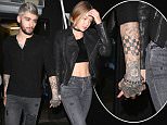 *EXCLUSIVE* West Hollywood, CA - Young new couple Zayn Malik and Gigi Hadid left their favorite night spot 'The Nice Guy' around 2:30am,  holding hands, proving their relationship with clear evidence!
AKM-GSI     November 29, 2015 
To License These Photos, Please Contact :
Steve Ginsburg
(310) 505-8447
(323) 423-9397
steve@akmgsi.com
sales@akmgsi.com
or
Maria Buda
(917) 242-1505
mbuda@akmgsi.com
ginsburgspalyinc@gmail.com