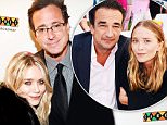 Mary-Kate Olsen, comedian Bob Saget and Ashley Olsen attend Stand Up For Scleroderma at Carolines On Broadway on November 8, 2010 in New York, City.